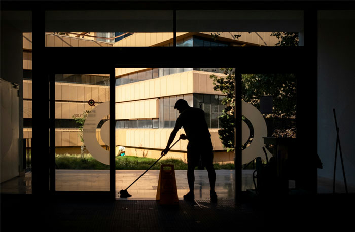 Shop cleaning